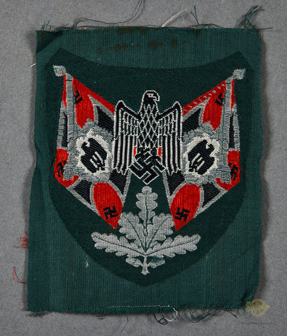 WWII German Army Artillery Standard Bearer Sleeve Patch
