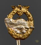 German WWII “Schnellboot-Kriegsabzeichen (E-Boat) Stick Pin