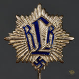 German WWII RLB Starburst Stick Pin