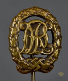 German WWII DRL Sports Badge Stick Pin