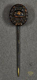 German WWII Miniature Black Wound Badge