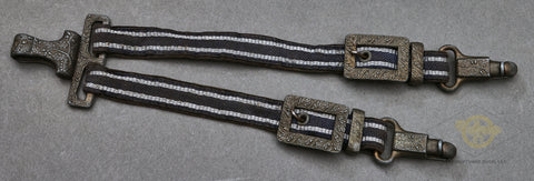 German WWII Set of 2nd Model Luftwaffe Super Deluxe Dagger Hangers