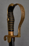 German WWII Army Officers Dove Head Sword by Alcoso