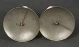 German WWII Era Pair of German Sword Hilt Candlesticks