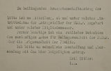 Reichschancellery Stationery Used for Sponsorship Application