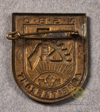 German WWII NSBO Arbeitsfront Meeting Tinnie
