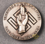 German Early 1934 Treveschwvr Gav Bayr. Ostmark Tinnie