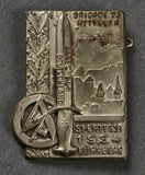 German WWII Tinnie 1934 SA Sportsfest 1934 in Nuremburg