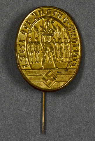 German WWII "Hitlerjugend (HJ) Fest 1933 Tinnie
