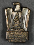 Early German Tinnie "Frankentag Hesselberg 1935, Nsdap Gau Franken"