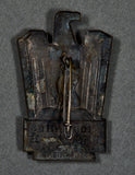 Early German Tinnie "Frankentag Hesselberg 1935, Nsdap Gau Franken"