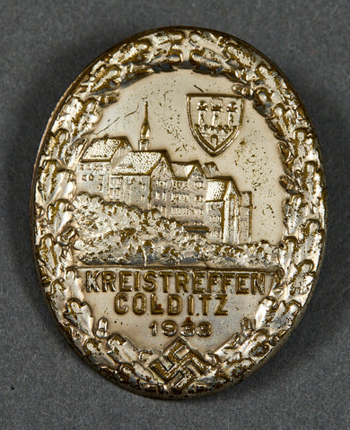 German WWII Early Kreistreffen Colditz 1933 Tinnie