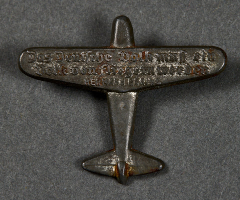 German WWII WHW Hermann Göring Donation Pin