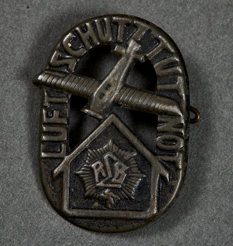 German WWII RLB/Luftschutz Tinnie