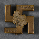 German WWII Saar Annexation Tinnie