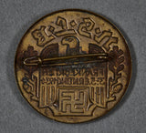 German WWII NSRL 1934 Regional Meeting in Frankfurt Tinnie