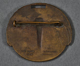 1913 German Leipzig 12th Deutsches Turnfest badge 50th Anniversary of the International Gymnastics Festival