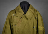 WWII German Motorcyclists Protective Great Coat