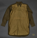 WWII German Army DAK Tropical Long Sleeve Shirt