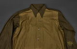 WWII German Army DAK Tropical Long Sleeve Shirt