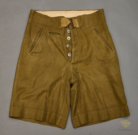 WWII German Army Tropical DAK Shorts
