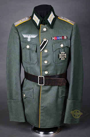 WWII German Army 7th Cavalry Regiment Officer Private Purchase Dress Tunic