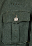 WWII German Army Model 1936 Infantry Major Service Uniform, Named