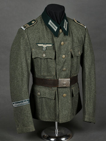 WWII German Model 1942 Army Tunic for “Unteroffiziervorschule”