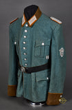 Third Reich Rural Police Officer (Gendarmerie) Tunic and Trouser Set, Former Member of the SS
