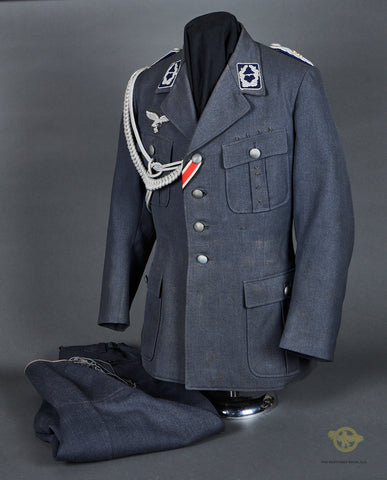 WWII German Luftwaffe Medical Major Tunic and Breeches