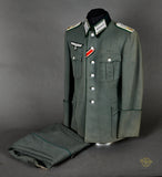 WWII German Army Administration Officer Tunic and Trousers