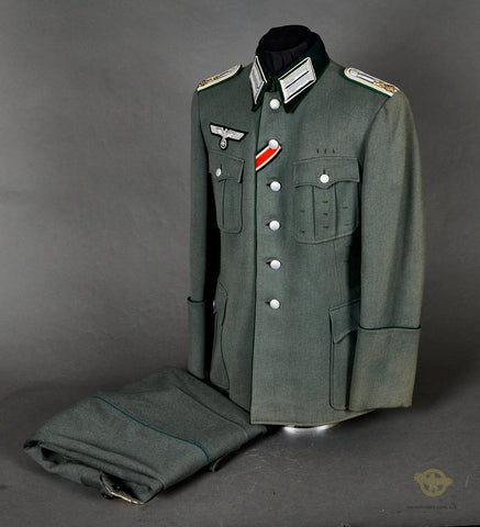 WWII German Army Administration Officer Tunic and Trousers