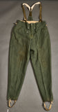 REPRODUCTION, POST WAR German Model 1943 Kielhosen and Suspenders