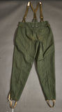 REPRODUCTION, POST WAR German Model 1943 Kielhosen and Suspenders