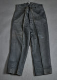 WWII German Reed Green Drill HBT Trousers