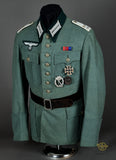 Early, Named WWII German Army Field Tunic for Infantry Officer