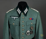 Early, Named WWII German Army Field Tunic for Infantry Officer