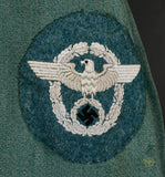 Third Reich Schutzpolizei NCO Combat Tunic