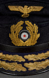 WWII German Kriegsmarine Vice Admiral Ensemble including Tunic, Breeches and Visor Cap