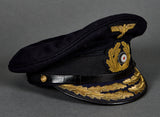 WWII German Kriegsmarine Vice Admiral Ensemble including Tunic, Breeches and Visor Cap