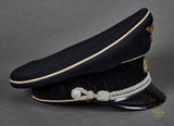 Third Reich Allgemeine SS Officer Visor Cap, Named to Bde. Klingemann