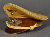 German WWII Political Leader’s Visor Cap for Ort Level