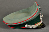 ﻿WWII German Army Artillery Officer Private Purchase Visor Cap