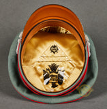 ﻿WWII German Army Artillery Officer Private Purchase Visor Cap