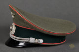 WWII German Army Panzer Officer Private Purchase Visor Cap
