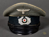 German WWII Army Infantry Private Purchase Other Ranks Visor Cap