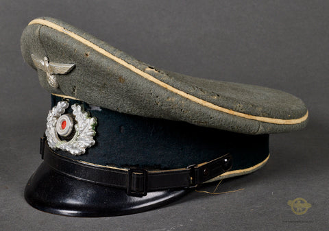 German WWII Army Infantry Private Purchase Other Ranks Visor Cap