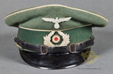 ﻿WWII German Army Visor Cap for Infantry Other Ranks Personnel