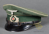 ﻿WWII German Army Visor Cap for Infantry Other Ranks Personnel