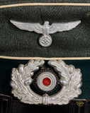 German WWII Army EM Visor Cap for Infantry Personnel